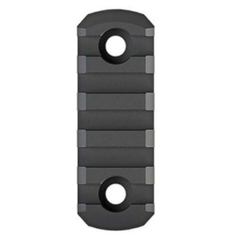Magpul M-LOK 5-Slot Polymer Rail Section, Black
