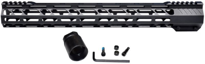 Kexuan M-LOK Free Float Handguard for 308 DPMS High Profile Upper Receiver