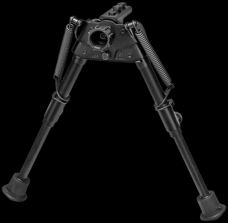 Harris Bipod S-BR(M-LOK) Swivel M-LOK 6-9 in Steel Aluminum Black