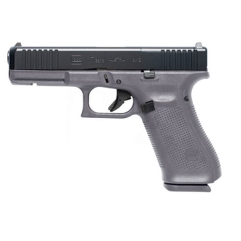 Glock G17 Gen 5 MOS 9mm 4.49" 17+1 Pistol - Grey nDLC