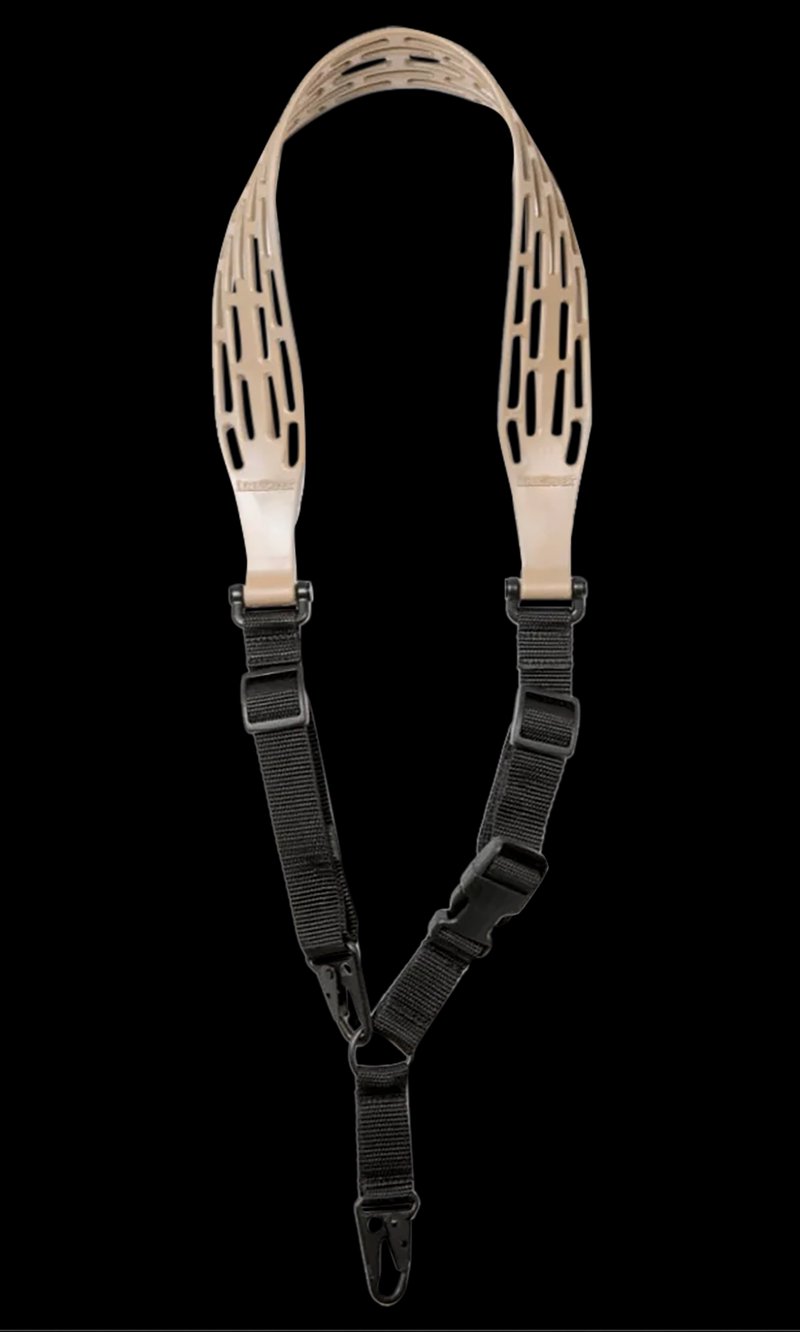 Limbsaver Tactical Adjustable One-Two Point Sling Black & Tan 48 in