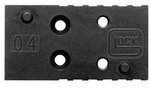 Glock MOS Adapter Plate 04 Mount Set (74011) RMRc/RMSc optic cut plate
