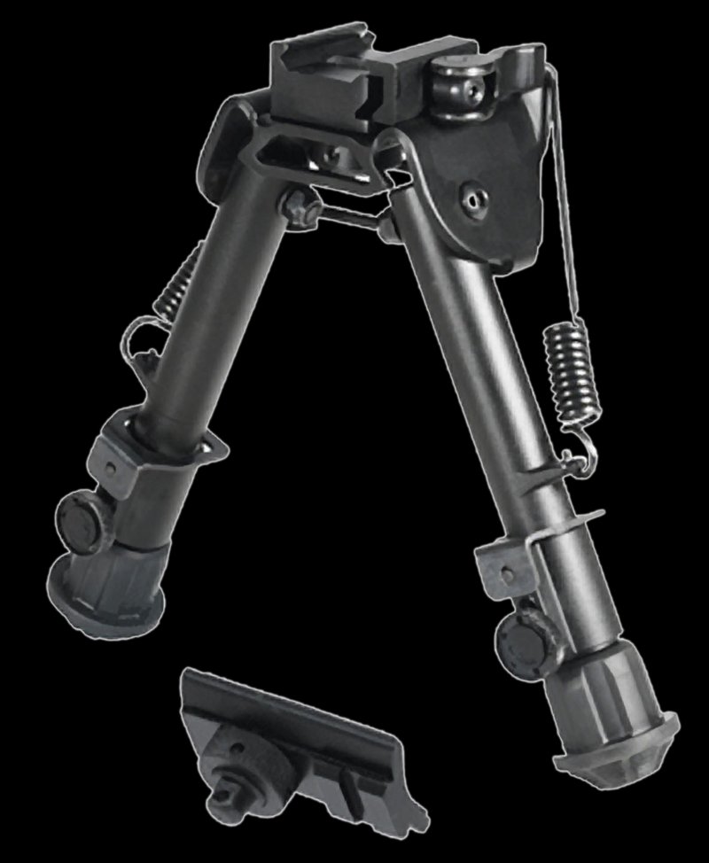 Leapers UTG Tl-bp78q Op Bipod QD 5.9-7.3 Inches for AR-15