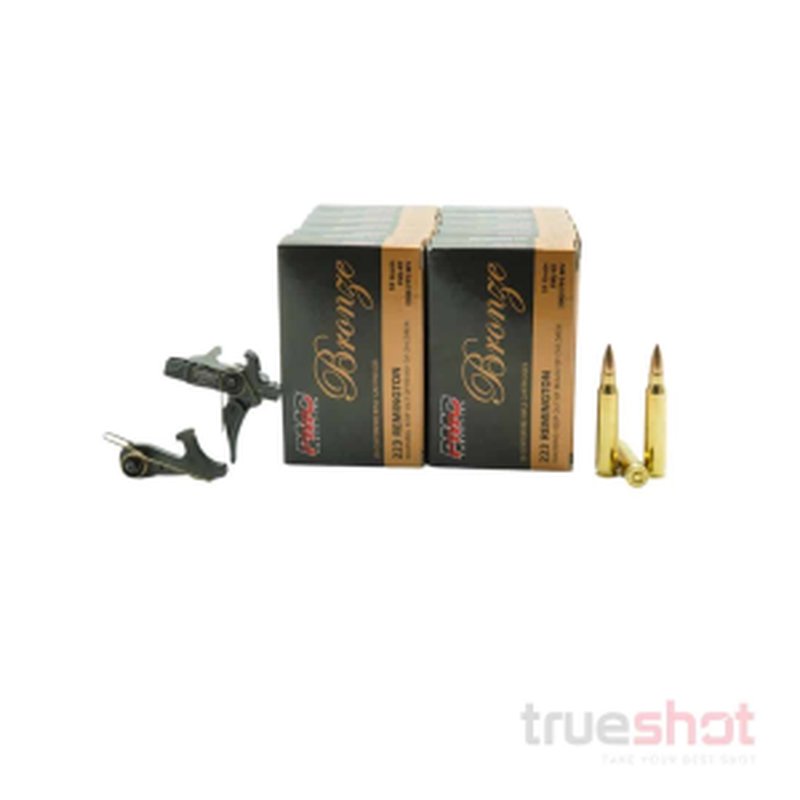 Geissele SSA-X AR-15 Trigger Bundle With PMC Ammo 223 Rem 55 Grain