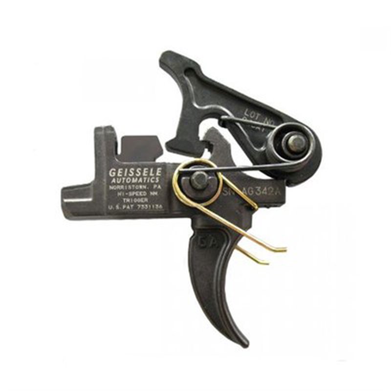 Hi-Speed National Match Trigger Set - Large Pin, 2-Stage Curved