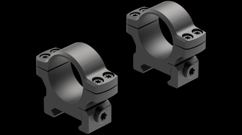 Leupold Backcountry Cross-Slot Scope Rings 1 in Low 7075-T6 Aluminum