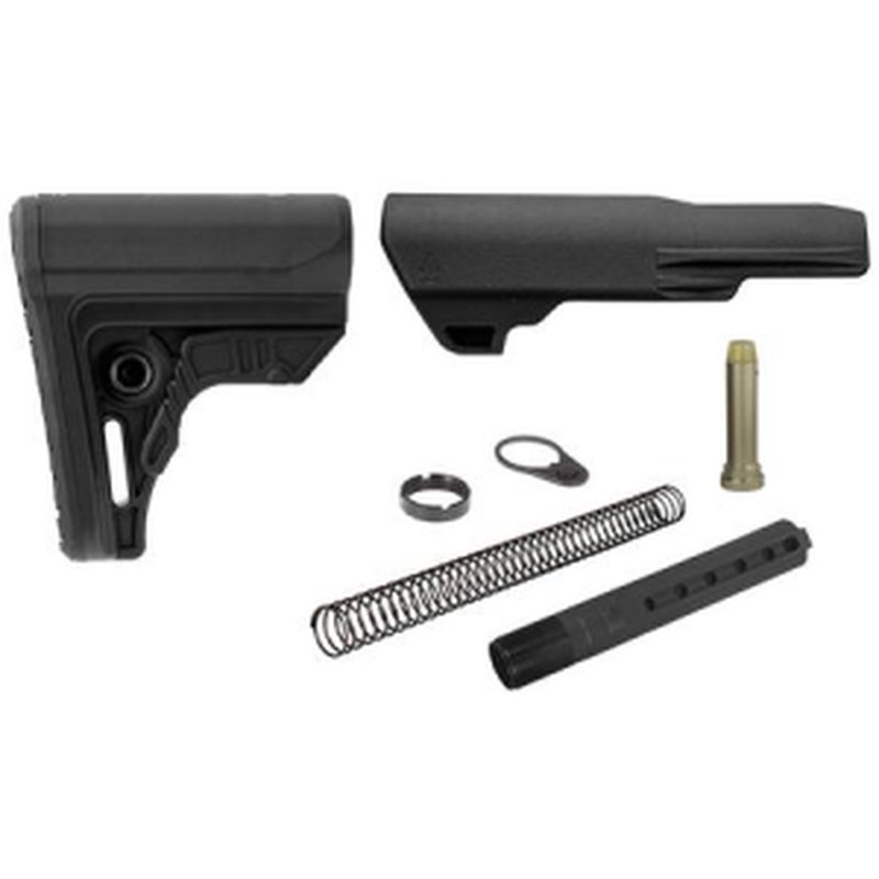 Leapers AR15 Ops Ready S4 Mil-Spec Stock Kit (4-Position) - Black