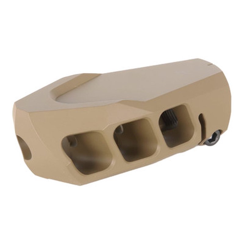 Cadex Defense MX1 Muzzle Brake 3/4-24 Tan