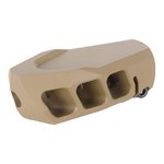 Cadex Defense MX1 Muzzle Brake 3/4-24 Tan