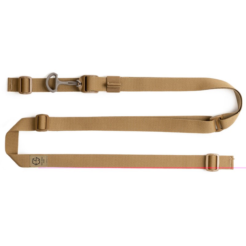 Edgar Sherman Design Rifle Sling Coyote Brown 1-Inch Quick-Adjust ESD-SL-CB