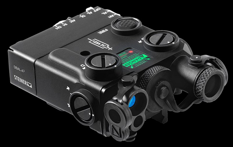 Steiner DBAL-A3 Green Laser Sight with IR Pointer and Illuminator