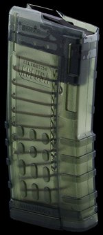 KCI USA AR-15 Magazine KCIMZ066 .223 Remington Polycarbonate Translucent Smoke 21-Round