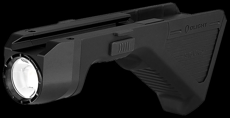 Olight Sigurd Angled Grip Light 1450 Lumens Black AR-15 Compatible