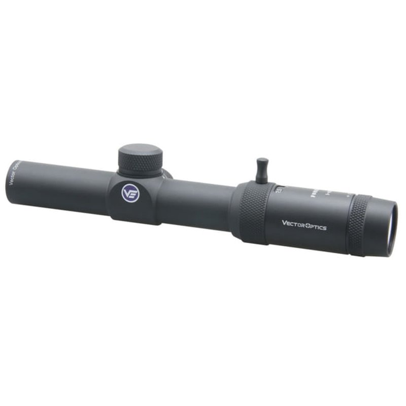 Vector Optics Forester 1-4x24mm 30mm Tube LPVO Rifle Scope, Second Focal Plane SCOC-28, Color Black