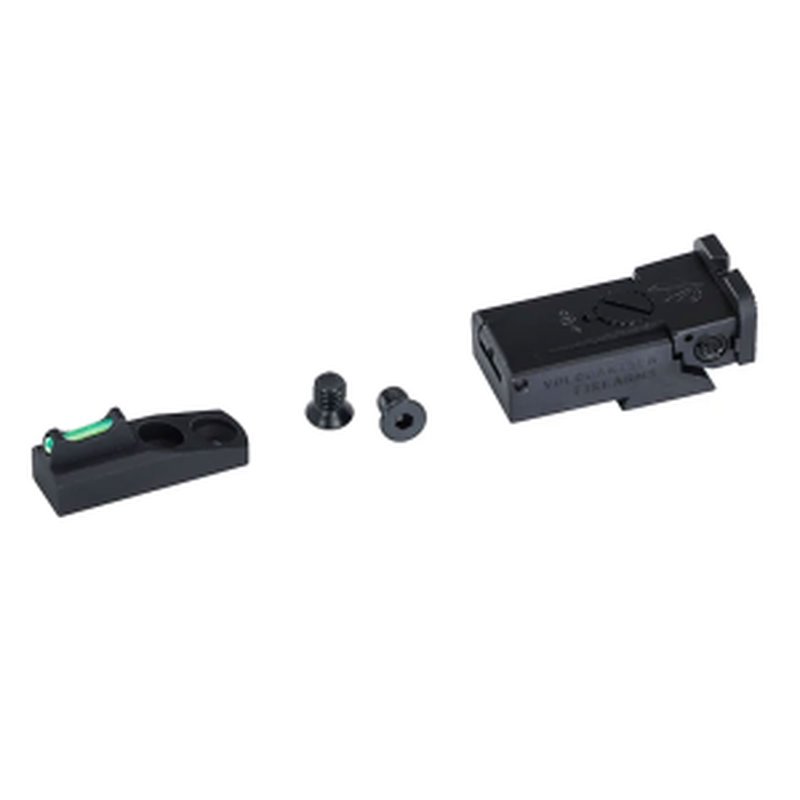 Volquartsen VF3LTS-0002 fiber optic front/target rear sight set (4.5in)