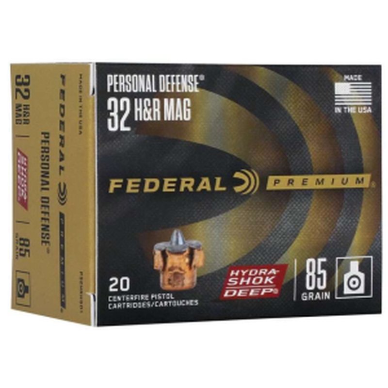 Federal Hydra-Shok Deep 32H&R Magnum 85gr JHP