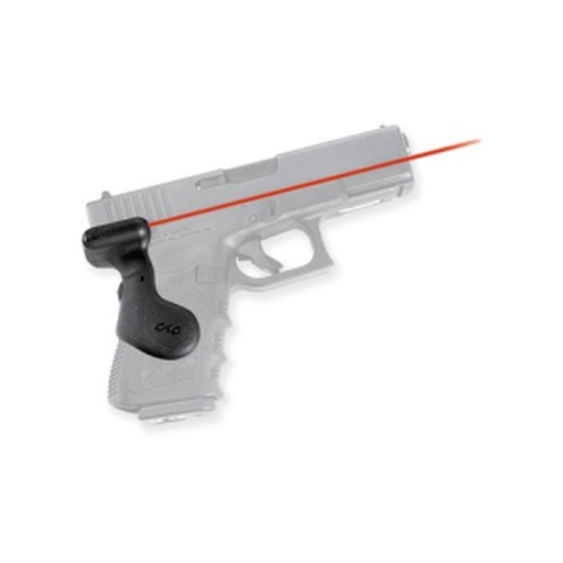 Crimson Trace LG-619-S Glock 19 G3 LaserGrip Overmold Red Laser