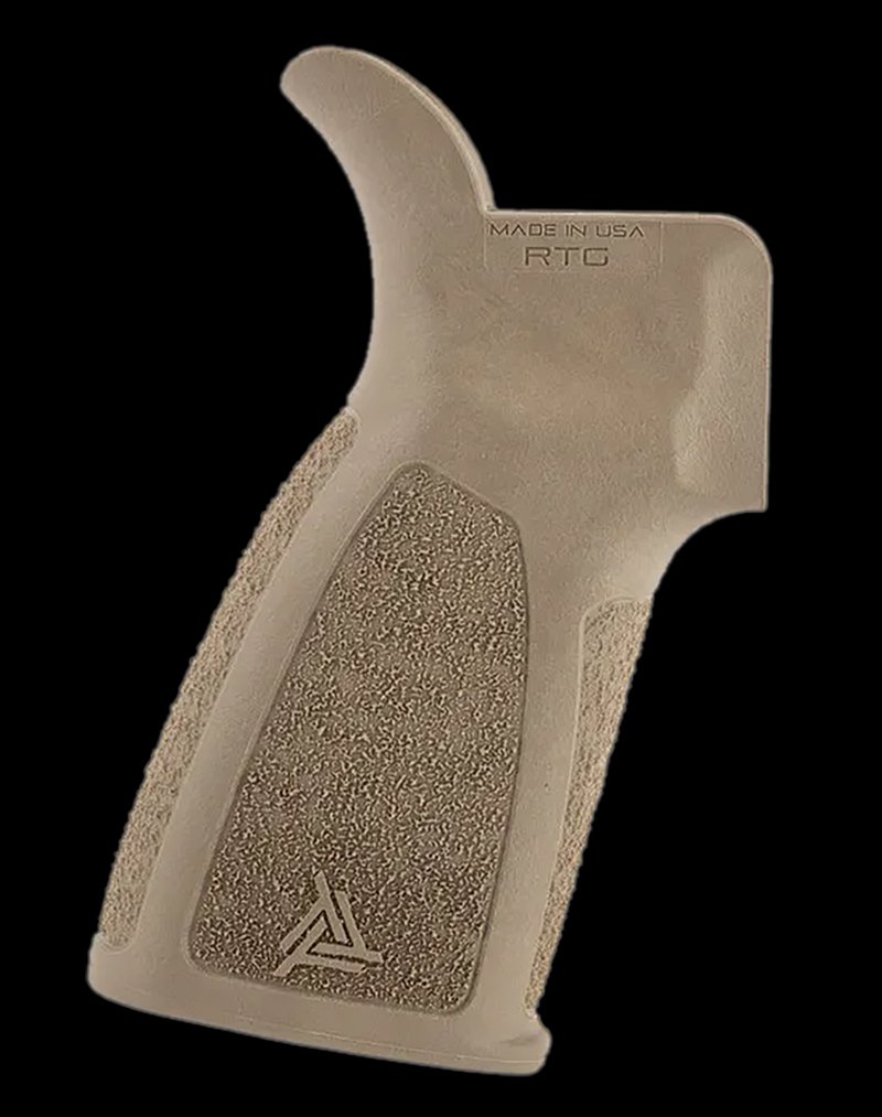 THRIL INC RTG Rugged Tactical AR-15 Grip, Aggressive Laser Texture, 19.5 Degree Angle