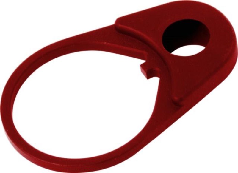 Timber Creek Outdoors QDEPR QD End Plate AR Platform Red Anodized Aluminum Ambidextrous