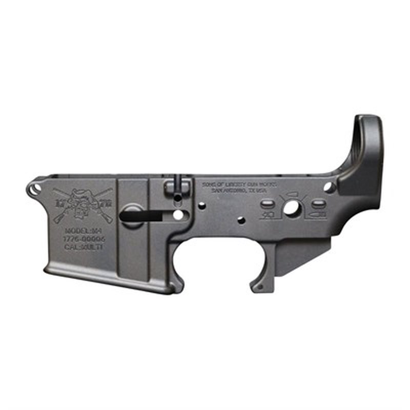 BRN-180M Stripped Lower Receiver Black Ambidextrous