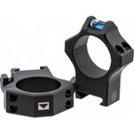 Steiner 5960 T-Series Scope Ring Set For Tactical Rifle Picatinny Rail Low 30mm Tube Matte Black Steel