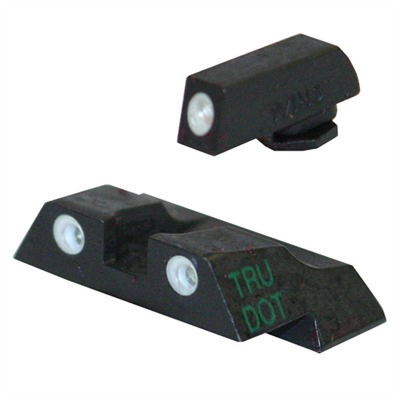 Meprolight Tru-Dot Tritium Night Sights Set for Glock (Green/Green)