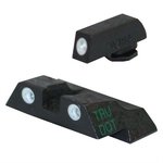 Meprolight Tru-Dot Tritium Night Sights Set for Glock (Green/Green)