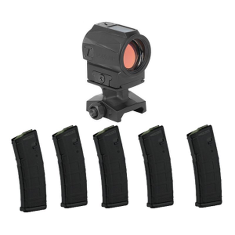 Holosun SCRS-MRS Red Dot Rifle Sight 7075 Aluminum Multi-Reticle 2MOA Magpul PMAGs