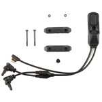 Unity Tactical AXON SYNC Dual-Lead Remote Switch DBAL USB-C 7 in Cable Picatinny Mount AXNS-UCD7B