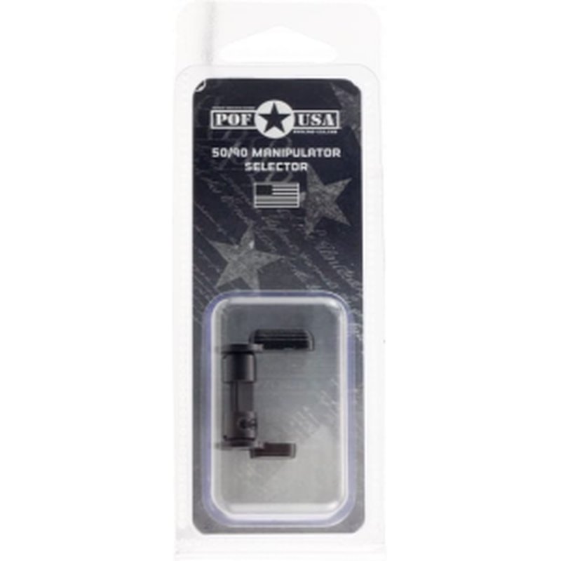 Patriot Ordnance Factory 01461 Safety Selector AR-15 Ambidextrous 50/90 Degree Black.