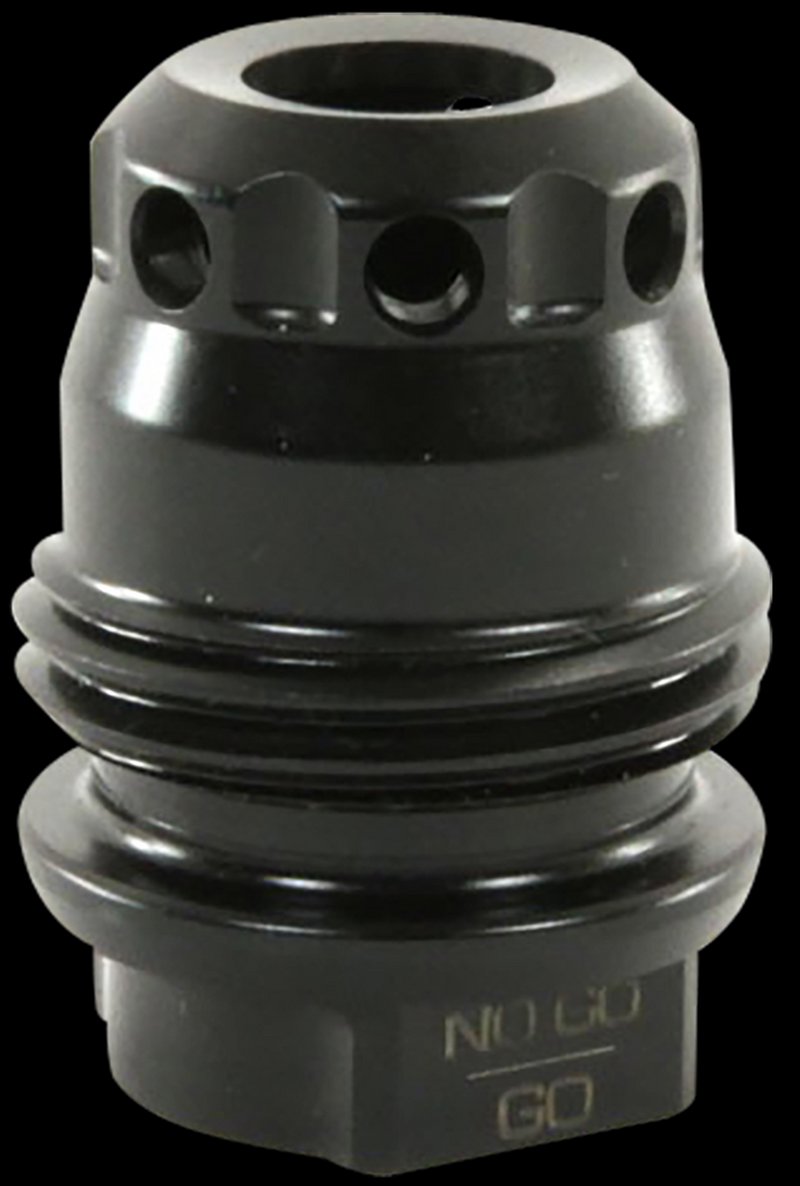Rugged Suppressors M2 Muzzle Brake Dual Taper Locking 1/2x28 MB014 Black Nitride
