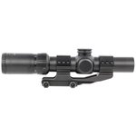 SC1424-G2-M 1-4x24 Rifle Scope Illuminated Red Mil-Dot (Black)