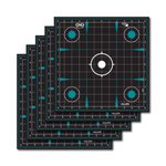 Allen 15280 GWG Splash Adhesive 12x12 Sight Grid Targets 5-Pack