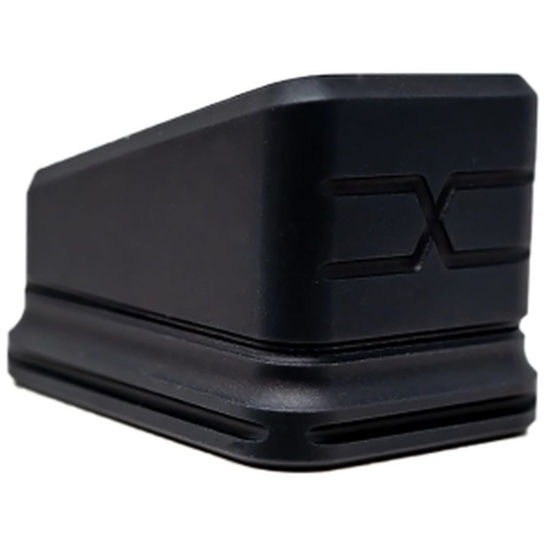 Faxon Glock 19 +3 Modular Extended Mag Base Pad 9mm Aluminum Black