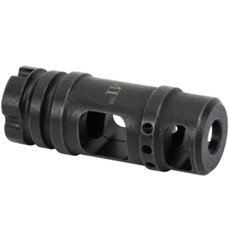 Midwest Industries MIMB6 Muzzle Brake Black Phosphate Steel with M14x1 LH Threads for 30 Cal AK-P (retain clearer name if you prefer Product A’s shorter title; otherwise incorporate B’s more specific wording)