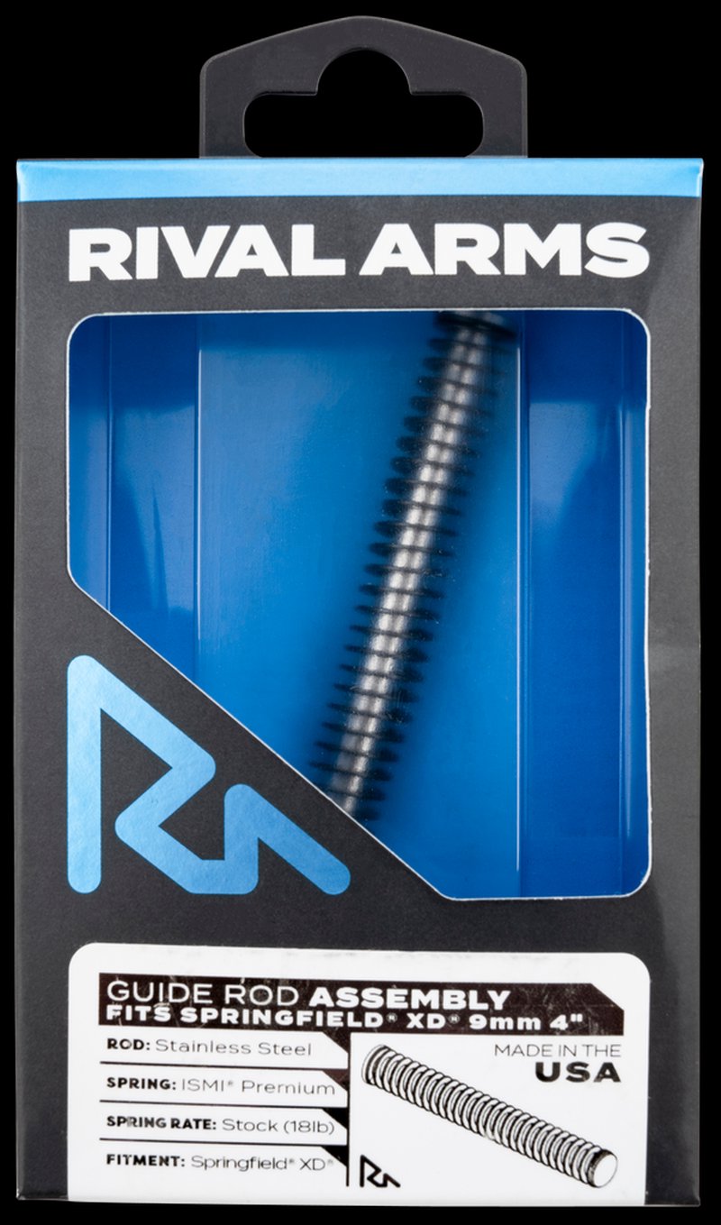 Rival Arms Stainless Steel XD9 Guide Rod Assembly with ISMI Spring RARA50A101S