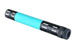 Hogue AR-15/M-16 Extended Length Free Float Forend OverMolded Gripping Aqua