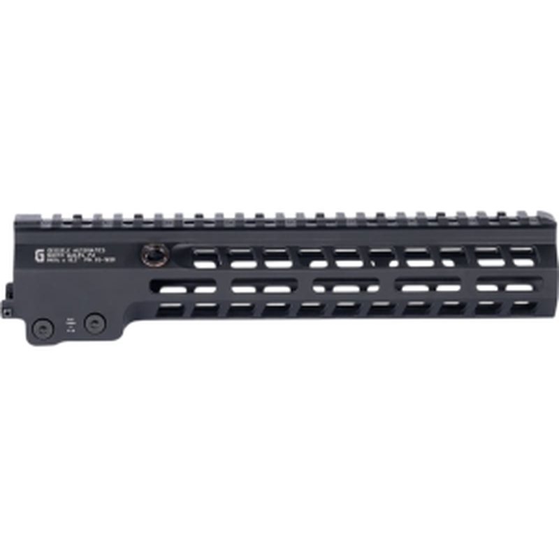 Geissele Automatics MK14 Rail Handguard 10.5" Black Aluminum, 2.02" Height, 1.27" Inner Diameter (M-LOK) - 05-1658B