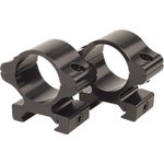 Leupold 57380 Rifleman Scope Ring Set For Rifle Weaver Medium 1" Tube Black Gloss Aluminum