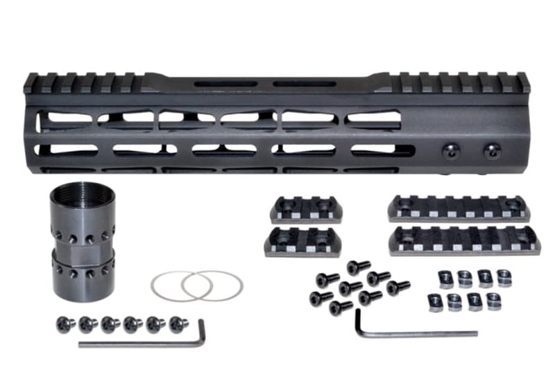 Presma AR-15 Super Light M-LOK Series Free Float Handguards w/ Partial Top Rail