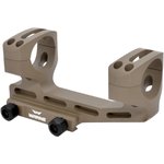 Warne LR-SKEL Skeletonized 30mm Scope Mount, Accessory Mount, 20 MOA Slope, Flat Dark Earth, Aluminum.