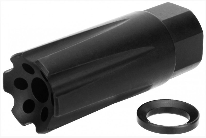 TacFire Linear Compensator 5.56 NATO AR-15 1/2x28 Black Nitride MZ1020