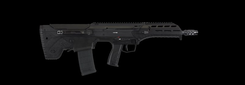 Desert Tech MDRX Rifle 5.56x45mm NATO 1.6 Inch Barrel Black