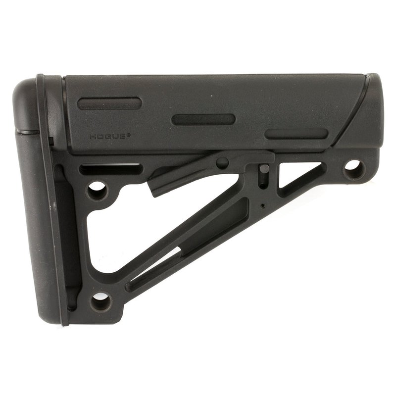 Hogue AR-15 Stock Kit Commercial Diameter Overmolded 6-Position Black 15050