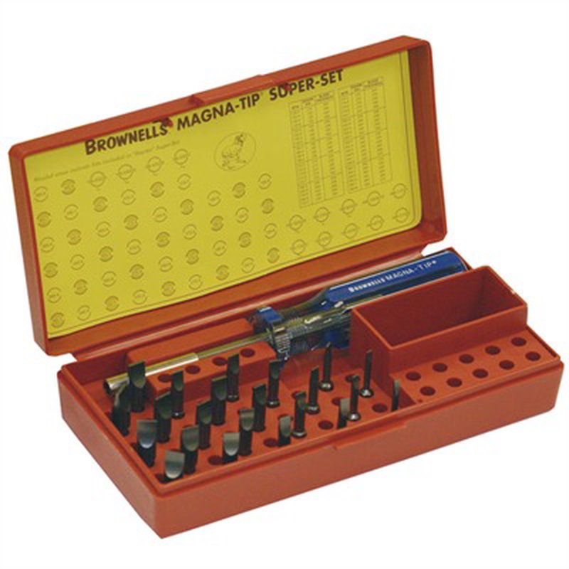Brownells Magna-Tip 22-Bit Starter Screwdriver Set with MAGNA-TIP Bits