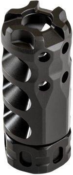 Precision Armament HYPERTAP Ti Muzzle Brake, Titanium-Slim, 7.62mm/.308Cal, 5/8-24