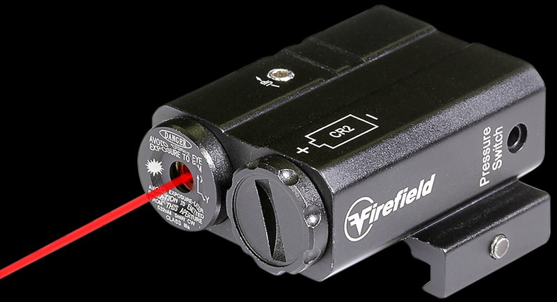 Firefield Charge AR Red Laser Sight 5mW Class IIIA Aluminum Weaver Picatinny FF25006