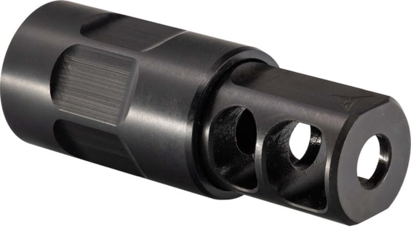 TRYBE Defense Self-Timing Muzzle Brake AR Platform 1/2x28 5/8x24 Black