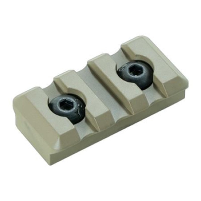 Timber Creek M-LOK 3 Slot Picatinny Rail, FDE