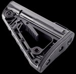 Wilson Combat TRSUPERSTOC SuperStoc AR-15 Carbine Buttstock Black Synthetic Collapsible